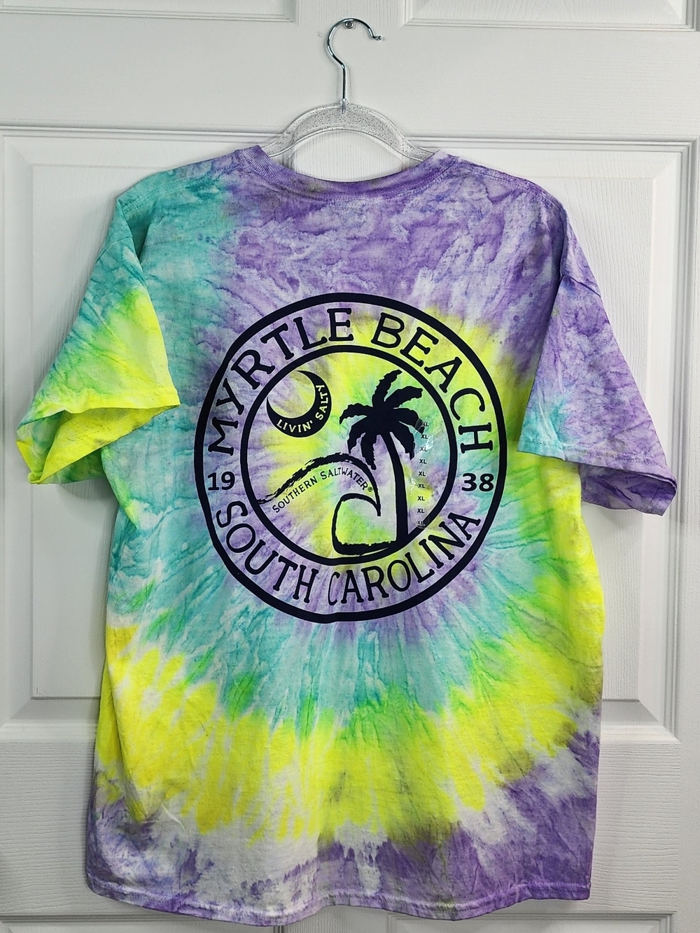 NWT Myrtle Beach SC Tie-Dye T-Shirt XL